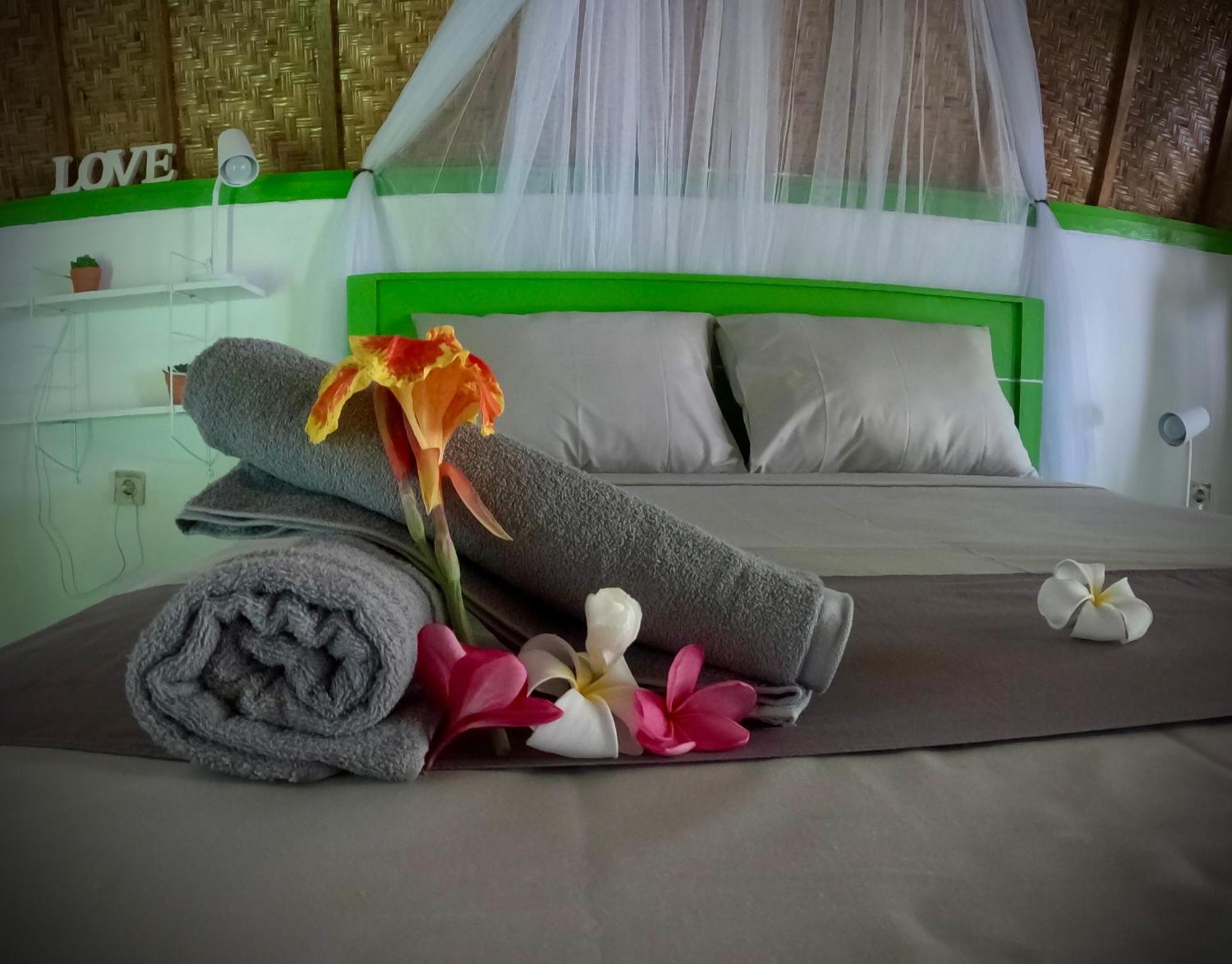 Kaktus Bungalow 1 Gili Air Extérieur photo